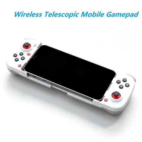 BSP-D3 Wireless Telescopic Mobile Gamepad D3 Stretch Gaming Controller, Portable Joystick Universal 
