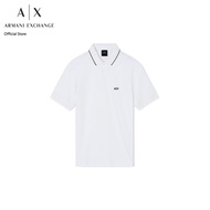 Armani Exchange เสื้อโปโลผู้ชาย รุ่น XM001289-AF10363-U0009 - สีออฟไวท์