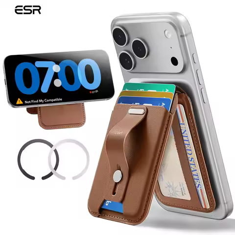 ESR for MagSafe Wallet Card Holder with RFID Blocking Magnetic Wallet for iPhone 17e/17/16/15/14/13/