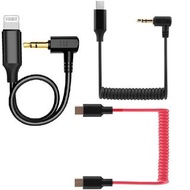 實體店鋪(清貨區)(TYPE C$68 /TYPECx2 $88/ Lightning$128)Male 3.5mm TRS Microphone(DJI Mic Mini /Mic 2 /Rode 