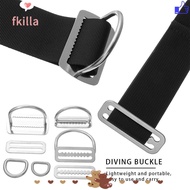 FKILLA Slide Keeper 9 Styles BCD Accessoires Webbing Harness D Ring