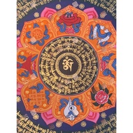 J188 Mantra mandala Mantra mandala Mantra mandala Thangka Painting HD Electronic Picture Material