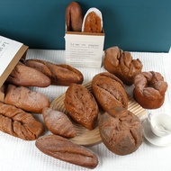 PU Simulated food model, fake baguette bread, food photography props, rye bread, window display home