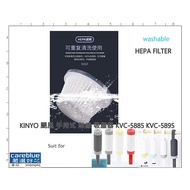 Filter Adapt To KINYO Hurricane Handheld Cordless Vacuum Cleaner KVC-5885 KVC-5895 KVC-5935