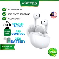 UGREEN H5 Pro LightBuds Wireless Earbuds BT 6.0 35H Battery Spatial Audio 4 Mic ENC Calls IPX5 TWS E