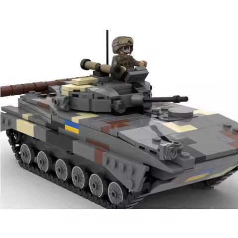 New in Military Weapon Model Moc Building Bricks BMP-2 Military Tank Technology Modular Blocks Gifts