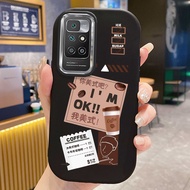 Case Applicable to Xiaomi Redmi 10 10 Prime 10C Creative Coffee Case