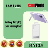 Samsung A72 Clear Standing Cover for Galaxy A72 ( Original )