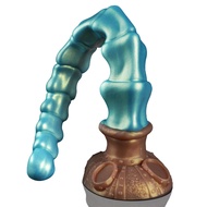 17" Monster Dildo Knot Dildo Fantasy Dildo, Dragon Dildo Long Anal Beads with Strong Suction Cup, La