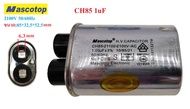 คาปาซิเตอร์ ไมโครเวฟ  CH85 2100V 60/50Hz  0.9uF 0.95uF 1uF 1.05uF ใช้ได้ทุกยี่ห้อ