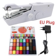 Portable Handheld Sewing Machines Stitch Sew Needlework Cordless Clothes Fabrics Mini Sewing Machine With Sewing Kits