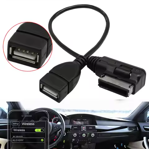 Audio AUX Adapter Data Wire MDI MMI AMI To USB Female Interface Music Media Adapter for Audi A6L Q5 