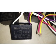 CBB61 5 wire capacitor 2uf/2.5uf/2.5uf capacitor fan alpha elmark deka