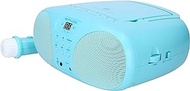 Muse M-203KB CD Player and FM Radio | Boys in Blue | Portable with Handle | Aux Connection | Battery Operated or with Power Cord