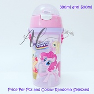 Angel Baby Kids My Little Pony Car Elsa Doraemon Water Bottle 600ML