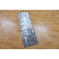 MAROC Carpet LocalMONOKROM, Floor Carpet, Fur Carpet, Size 50x150 cm - Grey 15