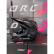 ORCA x ONEONENINE Black cross helmet
