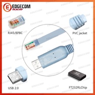 Cable Console Ftdi Usb To Rj45 1.8 Meter