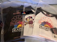 全新現貨 BLACKPINK + Takashi Murakami 村上隆聯名系列 FLOWER GO WALK  T-shirt 貼紙 Stickers