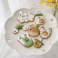 小栗子 收涎餅乾 糖霜餅乾