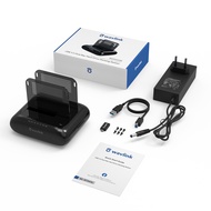 Wavlink Dual Slot External HDD Docking Station เข้าถึงได้ง่าย USB 3.0ถึง SATA I/ii/iii สำหรับ2.5หรือ