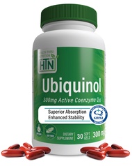 Health Thru Nutrition Ubiquinol 300Mg 30 ソフトジェル Eaf Coq10 (カネカユビキノールとしての強化吸収式コエンザイム Q10)