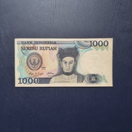 Uang Lama Sisingamangaraja 1000 Rupiah 1987 Seri Pengganti X