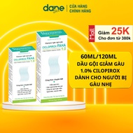 Ciclopirox FAHA 1.0 Dahago anti-dandruff shampoo 60ml/120ml - helps reduce dandruff and itchy scalp