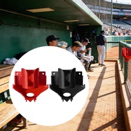 P Prettyia SiaBiced Baseball Bat Holder Outdoor Practice Game Living Room Dugout with Cup Holder