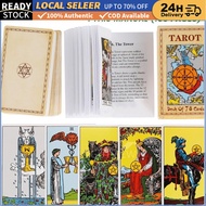 Original Mysterious Tarot Cards 78 Cards/Box Portable Divination Tarot Set with Tarot Guidebook