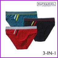 § ✗ NATHANIEL BRIEF Underwear for Men Hedwig, Alesandro, Adams, Lorcan, Gondor, Agent 100% Original