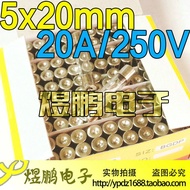 Brand New Glass Fuse 5 * 20MM 5X20 20A 250V High Quality Fuse 20A 250V