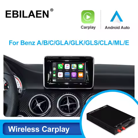 Wireless Carplay Module Decorder Box for Mercedes CLA W117 C Class W204 E Class W212 CLS Class W218 