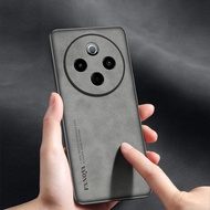 Sheepskin Leather Silicone Case for VIVO Y500 5G Y 500 Matte Full Protector Shockproof Bumper Cover 
