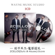 2CELLOS Cello Shuangjie Movie Tour Movie Theme Song London Symphony Orchestra Music CD Disc 7-14m