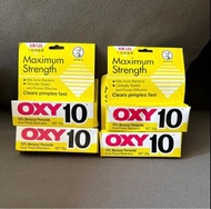 可即日交收 平放 OXY 10 曼秀雷敦 快治十號 暗瘡膏 暗瘡露 暗瘡藥 OXY10 茶樹油