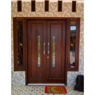 Set Kusen Pintu Utama Jendela Gandeng