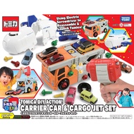 Tomica DIY Action Carrier Car &amp; Cargo Jet Set