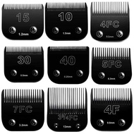 Pet Dog Cat Grooming per Steel Detachable Blade Compatible with Most Andis,Oster A5,Wahl KM10 Series