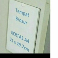 A4 patch brochure holder