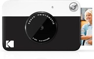 KODAK Zink Printomatic Digital Instant Print Camera (Black), Full Color Prints On ZINK 2x3 Sticky-Ba