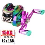 19 Ball Bearings Saltwater Reel CNC Rocker Mesin Pancing Murah High Speed Spinning Reel Fishing Rod 