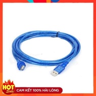 [Genuine] Anti-interference green 1.5m usb extension cord - usb cord 1 male 1 female