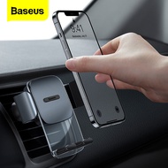 Baseus Car Phone Holder Gravity Mount for Car Air Vent Mount Phone Holder Stand for 4.7-6.7 inch Phone for iPhone 12/12 Pro/12 Pro Max/11 Pro Max/XR/XS Max/8 Plus Samsung Galaxy S10/S10+ and More