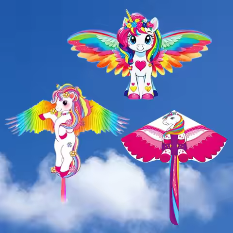 New Kites Children kites flying outdoor fun toys nylon kite animal kites factory summer toys kitesur