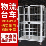 Foldable Table Trolley Storage Cage Express Turnover Trolley Loader Laundry Trolley Cart Cloth Product Handbarrow Trolley