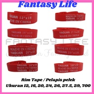 Fantasy Rims Tape Inner Tire Coating Bicycle rim Rims Size 12,16,20,24,26,27.5,29,700c