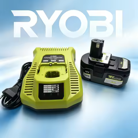 Upgrade RYOBI 18V 8.0Ah rechargeable lithium battery in 2026- long lifespan, high capacity compatibl
