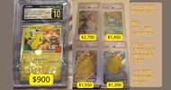 【PTCG】Pokemon Card PSA 10 PSA10 Grading Card 鑑定卡 卡盒 box 151 SV2A 25th 噴火龍 比卡超 皮卡丘 夢夢 PTCG pikachu ch