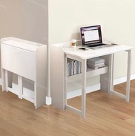 🔥包送貨 實木折疊書枱書桌簡易可伸縮電腦桌寫字桌小戶型辦公桌